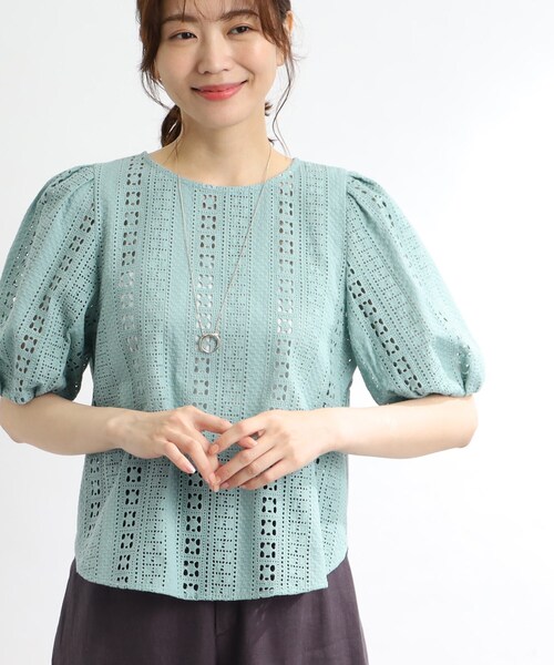 Reflect（リフレクト）の「◇【洗える】刺繍レースボリューム