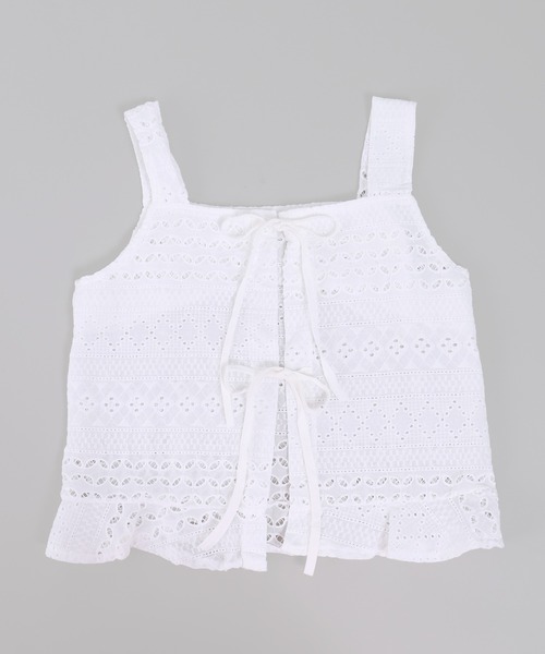 PHILLY（フィリー）の「コットンレース2WAYビスチェ（ベスト・レディース・ホワイト/ブルー・FREE）」の17枚目の写真