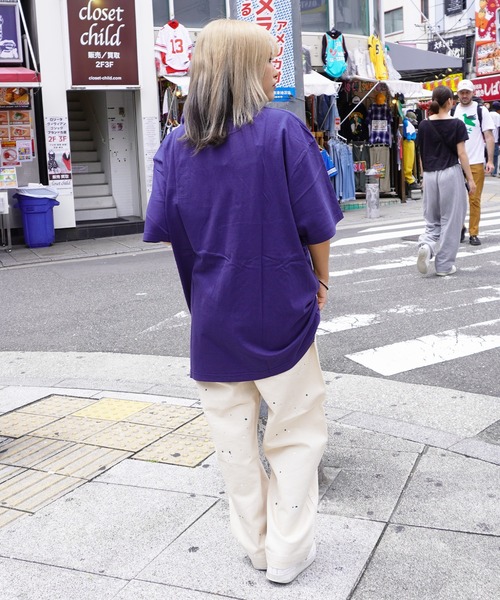 STAY GOLD(ステイゴールド)の「【STAYGOLD】SG ワンポイントロゴTシャツ / SG One Point Logo T-shirt(Tシャツ/カットソー・メンズ・ネイビー/パープル/グリーン・XL)」の8枚目の写真