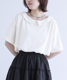 【機能素材】『ひんやり襟付きドルマンTシャツ』