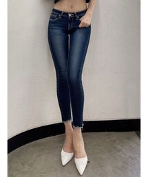 GYDA | J/W HEM DAMAGE スキニーデニムパンツ(デニムパンツ)