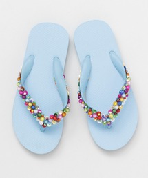 チャイハネ | 【チャイハネ】スパンコールビーチサンダル(サンダル)