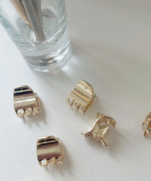 flower（フラワー）の「プチゴールドクリップ（バレッタ/ヘアクリップ・レディース・ゴールド・FREE）」の15枚目の写真