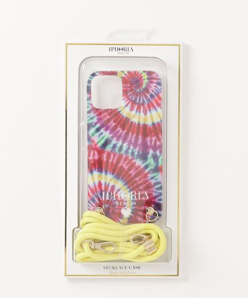 【セール】【IPHORIA アイフォリア】 iPhone 12/12 Pro対応 Necklace Case for Apple iPhone 12/12 Pro - Tie Dye（スマホケース/カバー）｜iphoria（アイフォリア）