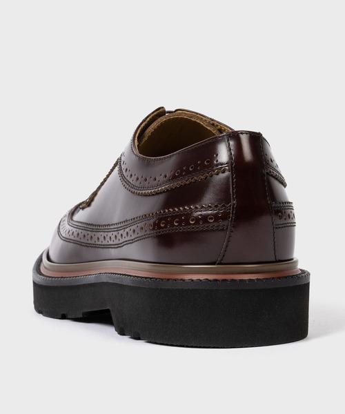 Paul Smith ポールスミス ウイングチップ メダリオン 25.5 黒 Count
