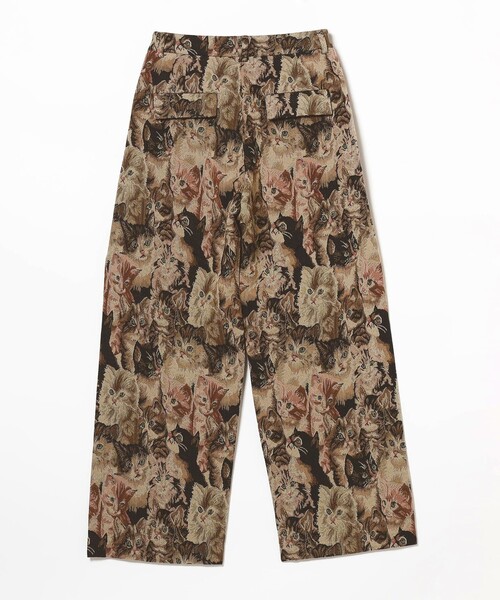 mmts（マミタス）の「〈UNISEX〉mmts / 猫ジャカード パンツ