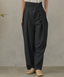 Kari & lili | high w tuck wide PT(その他パンツ)