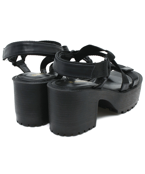 WEGO（ウィゴー）の「WEGO/ スポーツサンダル（サンダル・レディース・パープル/ブラック/ホワイト/ピンク・MEDIUM/LARGE）」の7枚目の写真