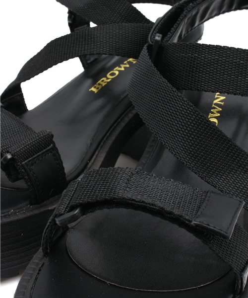 WEGO（ウィゴー）の「WEGO/ スポーツサンダル（サンダル・レディース・パープル/ブラック/ホワイト/ピンク・MEDIUM/LARGE）」の9枚目の写真