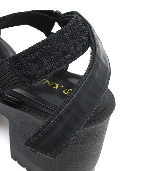 WEGO（ウィゴー）の「WEGO/ スポーツサンダル（サンダル・レディース・パープル/ブラック/ホワイト/ピンク・MEDIUM/LARGE）」の11枚目の写真