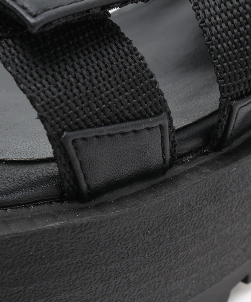 WEGO（ウィゴー）の「WEGO/ スポーツサンダル（サンダル・レディース・パープル/ブラック/ホワイト/ピンク・MEDIUM/LARGE）」の6枚目の写真