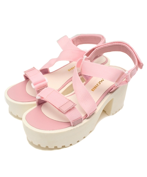 WEGO（ウィゴー）の「WEGO/ スポーツサンダル（サンダル・レディース・パープル/ブラック/ホワイト/ピンク・MEDIUM/LARGE）」の16枚目の写真