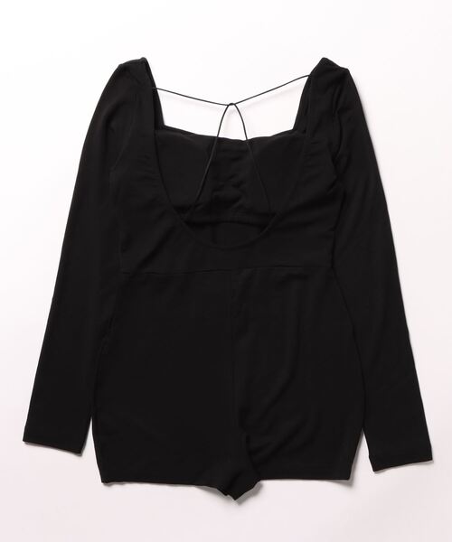 【determ】デターム Collagen Square Neck Collagen Square Neck Romper – determ;
