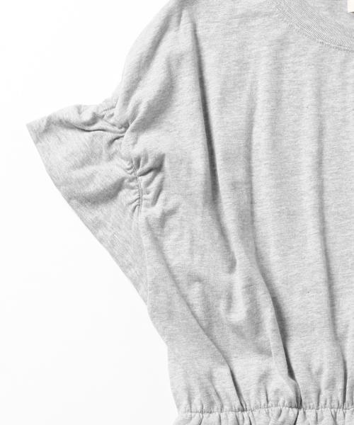 BEAMS BOY（ビームスボーイ）の「les Briqu'a braque /  Wドレープ Tシャツ（Tシャツ/カットソー・レディース・ホワイト/グレー・ONE SIZE）」の13枚目の写真