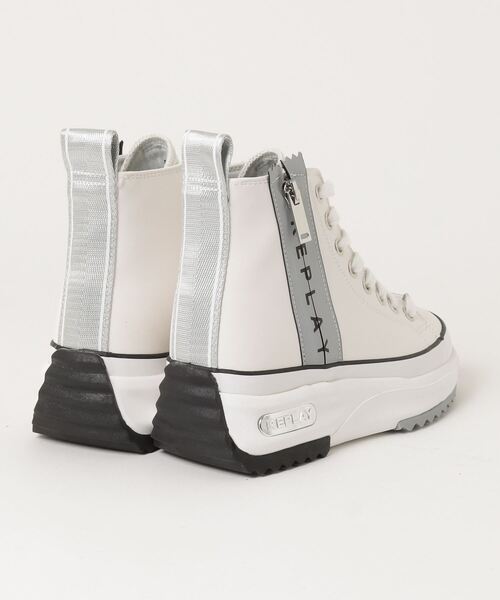 REPLAY（リプレイ）の「サイドファスナーハイカットスニーカー