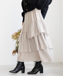mysty woman | 【井桁弘恵さん着用アイテム】ランダムティアードスカート 979103(スカート)