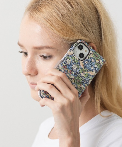 Jubilee(ジュビリー)の「ウィリアムモリス柄 PUレザー 手帳型 iPhoneケース カバー(スマホケース/カバー・レディース・その他3/その他4/その他1/その他2/その他5・iPhone 11/iPhone 14/iPhone 13/iPhone 7/8/SE(第2/第3世代)/iPhone 12/iPhone 15)」の8枚目の写真