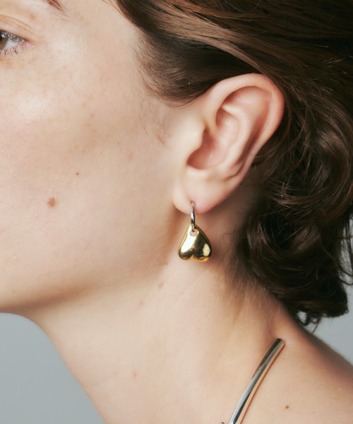 美品　試着のみ　loni フリンジピアス 金属アレルギー対応】Willow Fringe Pierce/フリンジピアス