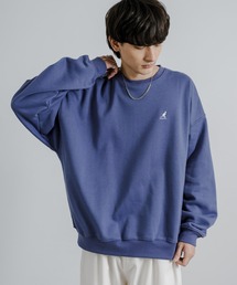 KANGOL（カンゴール）の「KANGOL カンゴール 別注コラボ オーバーサイズ裏起毛ロゴスウェット/トレーナー（スウェット・メンズ）」