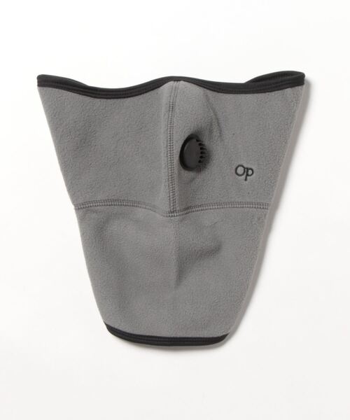 Ocean Pacific（オーシャンパシフィック）の「Ocean Pacific/オーシャンパシフィック ネックウォーマー ブランド フリース 防寒 フェイスウォーマー（ネックウォーマー/スヌード・メンズ・グレー/ブラック/カーキ・FREE）」の3枚目の写真