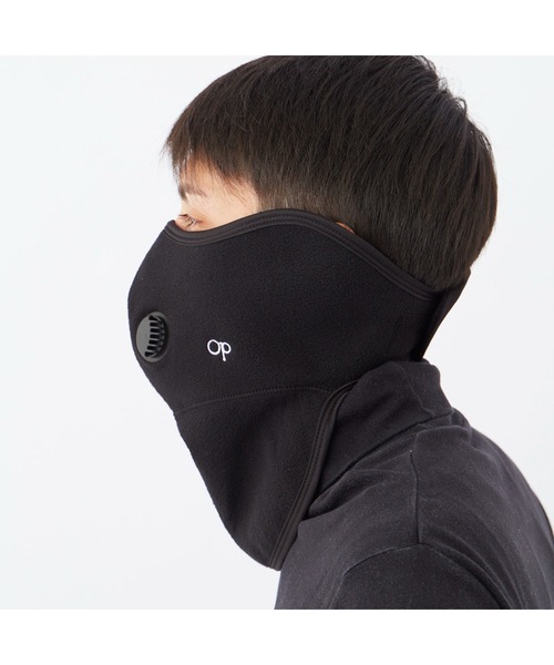 Ocean Pacific（オーシャンパシフィック）の「Ocean Pacific/オーシャンパシフィック ネックウォーマー ブランド フリース 防寒 フェイスウォーマー（ネックウォーマー/スヌード・メンズ・グレー/ブラック/カーキ・FREE）」の12枚目の写真