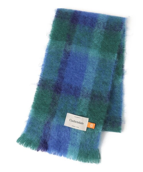 SHIPS（シップス）の「CUSHENDALE:MOHAIR DRUMIN STOLE ◇（マフラー・レディース・ベージュ/ブルー/ピンク系・ONE SIZE）」の7枚目の写真