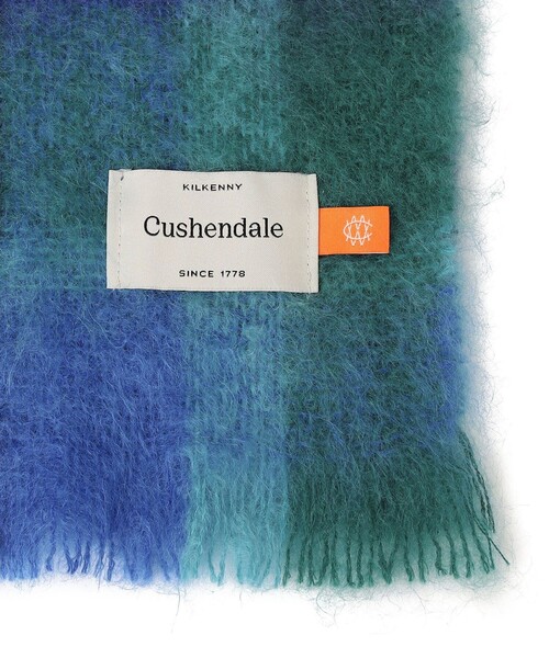 SHIPS（シップス）の「CUSHENDALE:MOHAIR DRUMIN STOLE ◇（マフラー・レディース・ベージュ/ブルー/ピンク系・ONE SIZE）」の8枚目の写真