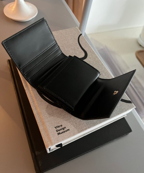 Me%(ミィパーセント)の「ドットスタッズBOXサイフ 984240(財布・レディース・シルバー/アイボリー/ブラック/ベージュ・FREE)」の10枚目の写真