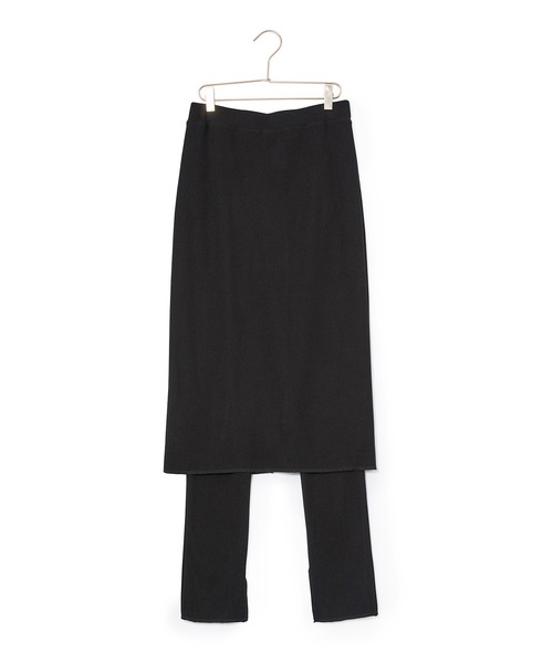 ROPE' PICNIC（ロペピクニック）の「リブスカート付きカットパンツ（その他パンツ・レディース・ブラック/カーキ・40/38）」の18枚目の写真