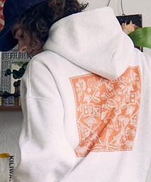 mpa3321- BANDANA DESIGN BIG SILHOUETTE PULL PARKA パーカー