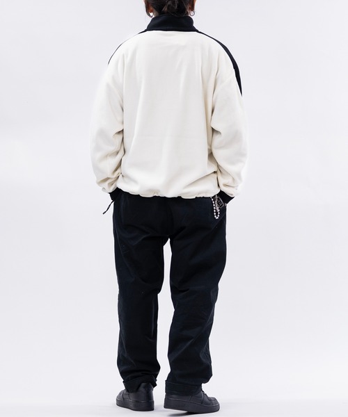 Red Cap Girl（レッドキャプガール）の「【a-r】〔Red Cap Girl/レッドキャップガール〕 サイドライン フリースハーフジッププルオーバー（スウェット・メンズ・ベージュ/チャコールグレー/アイボリー/ブラック/グレー/オートミール/ブラック系その他・LARGE/MEDIUM/X-LARGE）」の21枚目の写真