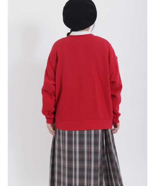 Samansa Mos2（サマンサ モスモス）の「飛び裏毛スナップボタンカーディガン（カーディガン/ボレロ・レディース・キナリ/ブラック/グレー/レッド・F）」の20枚目の写真