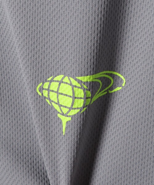 BEAMS GOLF ハーフジップ ニットポロシャツ BEAMS GOLF（ビームスゴルフ）の「BEAMS GOLF ORANGE LABEL