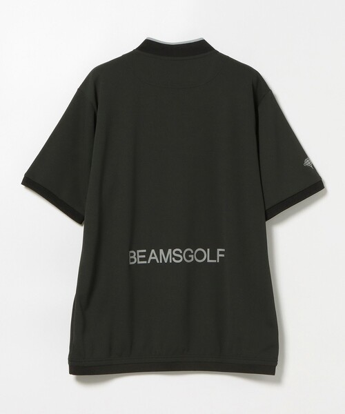 BEAMS GOLF ハーフジップ ニットポロシャツ BEAMS GOLF（ビームスゴルフ）の「BEAMS GOLF ORANGE LABEL