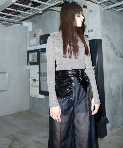 JOSE MOON（ジョゼムーン）の「METALLIC KNIT TOPS/メタリック
