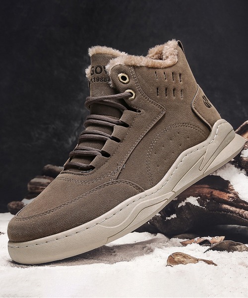 TABI PAL（タビパル）の「スエード ボア シューズ（スニーカー）」 - WEAR