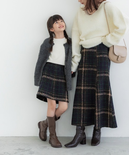 coca（coca）（コカ）の「キッズ　親子お揃いタータンチェックスカート（スカート・キッズ・その他・110/120/130/140）」の5枚目の写真