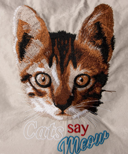 cache cache(カシュ カシュ)の「カシュカシュ cachecache / アソート柄刺繍トートバッグ(トートバッグ・レディース・オレンジ/ライトベージュ/ライトブルー/ライトピンク/アイボリー/ライトイエロー/グリーン/ライトグレー・FREE)」の16枚目の写真