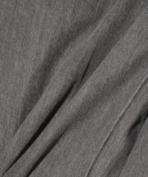 MILKFED.（ミルクフェド）の「BOX PLEAT MINI SKIRT（デニムスカート・レディース・ブラック/ライトインディゴブルー・M/S）」の17枚目の写真