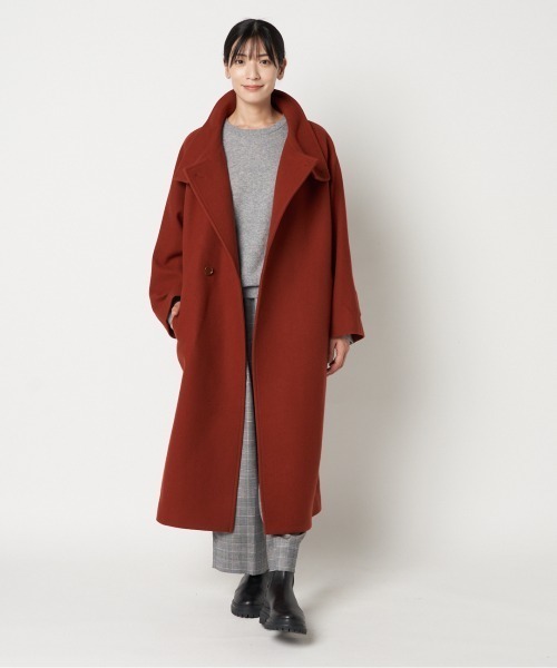 HELIOPOLE（エリオポール）の「STAND COLLAR LONG COAT（その他