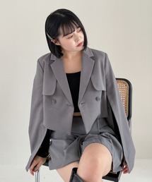 Heather | Design Tailored Jacket 984981(テーラードジャケット)