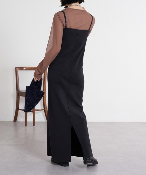 SHENERY（シーナリー）の「シアーカットソー（Tシャツ/カットソー・レディース・オフホワイト/ブラック/グレー/ブラウン・FREE）」の7枚目の写真