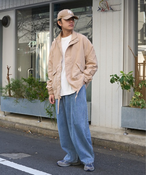 Good Riddance(グッドリダンス)の「ワイドルーズ デニムパンツ(デニムパンツ・メンズ・イエロー/ネイビー・M/L)」の18枚目の写真