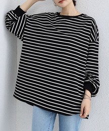 ボーダーtシャツ レディース 長袖ロンT