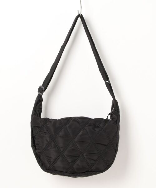 TONE SELECT GOODS（トーンセレクトグッズ）の「【float】キルティング ショルダーバッグ（ショルダーバッグ・レディース・ブラック/アイボリー・FREE）」の7枚目の写真