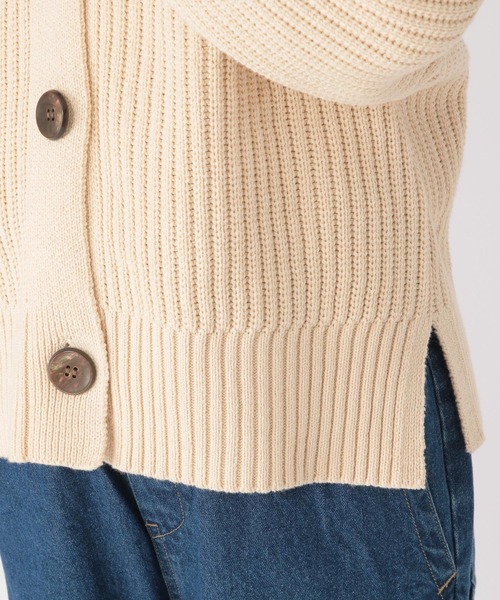 studio CLIP(スタディオクリップ)の「【高山都さんコラボ】dec. BIGボタン3WAYニット(カーディガン/ボレロ・レディース・ブルー/ベージュ/グレー/ピンク/ブラック・FREE)」の17枚目の写真