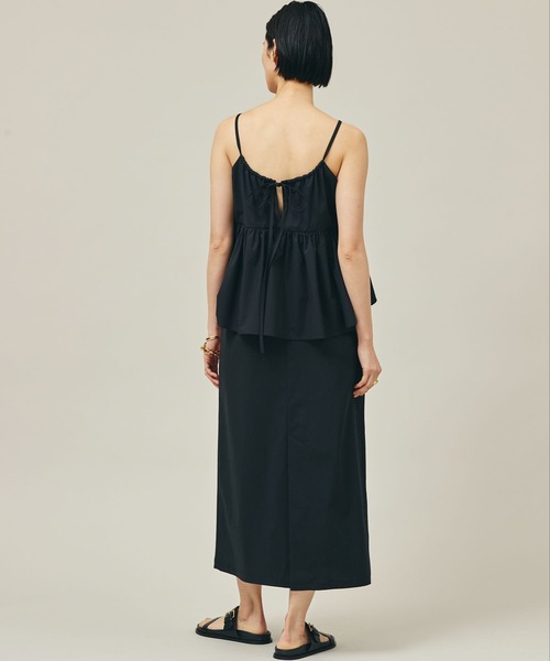 Curensology ペプラムキャミワンピース Curensology（カレンソロジー）の「Curensology(カレンソロジー