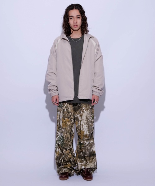 re_k by JUNRED（レクバイジュンレッド）の「re_k by JUNRED / オーバーワイドカーゴパンツ（カーゴパンツ・メンズ・ブラック/ホワイト/グリーン系その他2・L/S/M）」の15枚目の写真