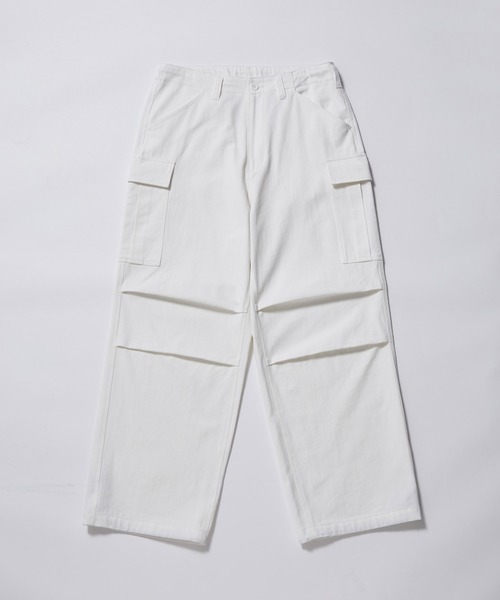 re_k by JUNRED（レクバイジュンレッド）の「re_k by JUNRED / オーバーワイドカーゴパンツ（カーゴパンツ・メンズ・ブラック/ホワイト/グリーン系その他2・L/S/M）」の17枚目の写真