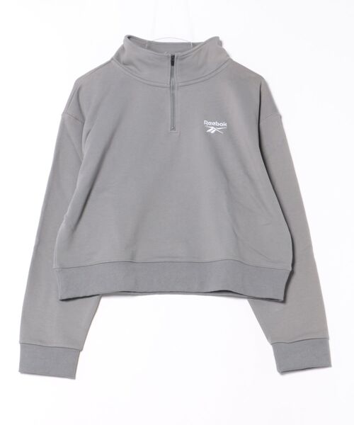 セール】【Reebok/リーボック】ハーフジップスウェットトップス